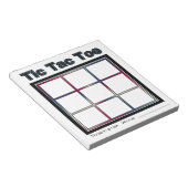 Notitieblok Tic Tac Toe Game (Schuin)