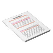 Notitieblok Toewijzingstracker (Schuin)