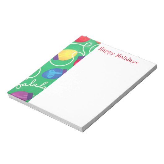 Notitieblok Vakantichtlichten (Linkerzijde)