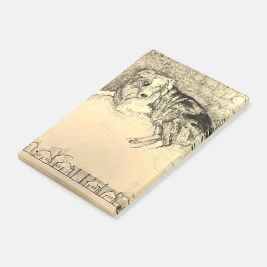 Notitieblok van Aussie Post-it® Notes (Schuin)