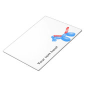 Notitieblok van ballonpaard (Schuin)