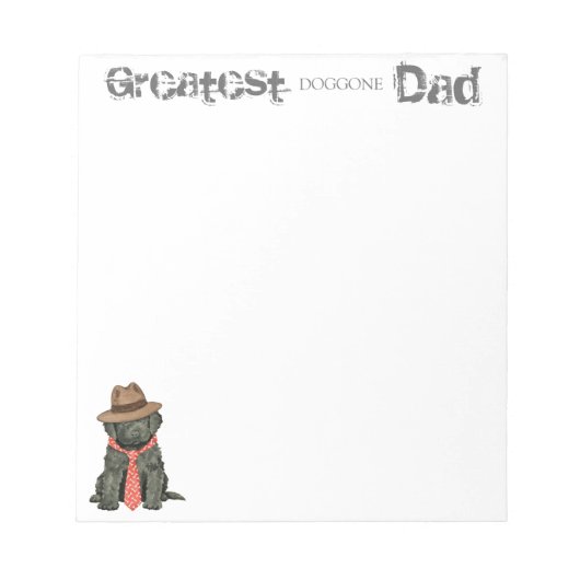 Notitieblok van Barbet Dad (Voorkant)