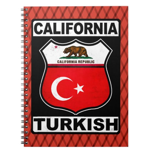 Notitieblok van Californië Notitieboek (Voorkant)