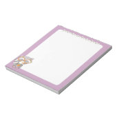 Notitieblok van Creepy Kawaii Raccoon en Skulls (Linkerzijde)