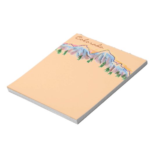 Notitieblok van de colorado (Linkerzijde)