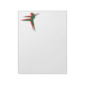 Notitieblok van de danseres (Linkerzijde)