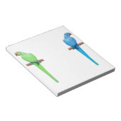 Notitieblok van de Indische ringnek Paraket (Schuin)