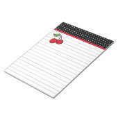 Notitieblok van de kweeklijst Retro Kitchen Cherry (Schuin)