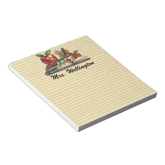 Notitieblok van de leerkracht (Schuin)