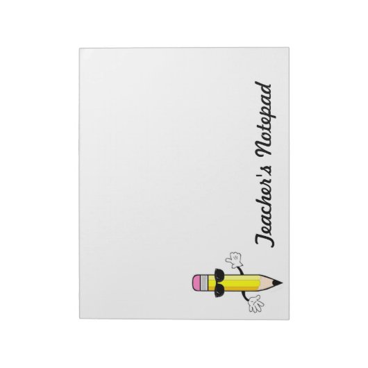 Notitieblok van de leraar (Linkerzijde)