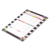 Notitieblok van de Lijst met winkels van Floral St (Schuin)