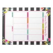 Notitieblok van de Lijst met winkels van Floral St (Voorkant)