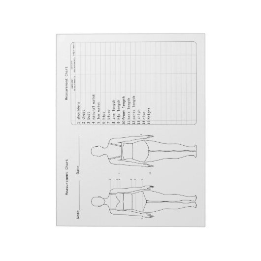 Notitieblok van de Naaimeetgrafiek (Linkerzijde)