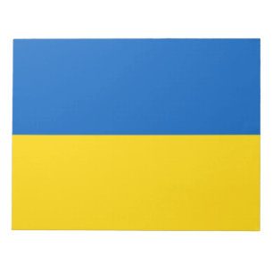Notitieblok van de Oekraïense vlag (Oekraïne)