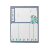 Notitieblok van de Otter Weekly Meal Planer (Linkerzijde)