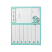 Notitieblok van de Otter Weekly Meal Planer (Linkerzijde)