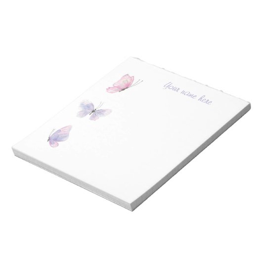 Notitieblok van de vlinder (Linkerzijde)