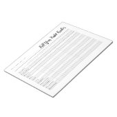 Notitieblok van de voljaarse gewone kurk (Schuin)