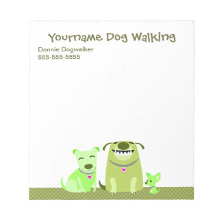 Notitieblok van Dog Walker