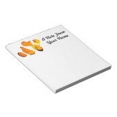 Notitieblok van gekalkte vis (Schuin)