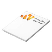 Notitieblok van gekalkte vis (Linkerzijde)