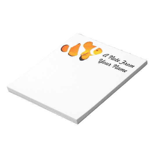 Notitieblok van gekalkte vis (Linkerzijde)