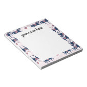 Notitieblok van gepersonaliseerde paarden (Schuin)