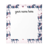 Notitieblok van gepersonaliseerde paarden (Voorkant)