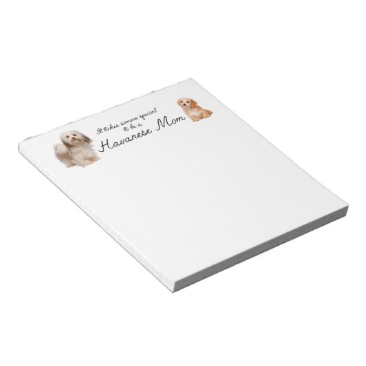 Notitieblok van Havanese mama (Schuin)