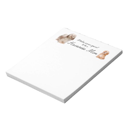 Notitieblok van Havanese mama (Linkerzijde)