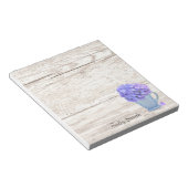 Notitieblok van Hydrangea Pitcher (Schuin)