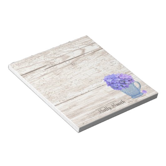 Notitieblok van Hydrangea Pitcher (Schuin)