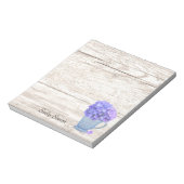 Notitieblok van Hydrangea Pitcher (Linkerzijde)