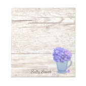 Notitieblok van Hydrangea Pitcher (Voorkant)