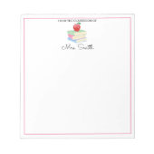 Notitieblok van leerkrachten terug naar school (Voorkant)