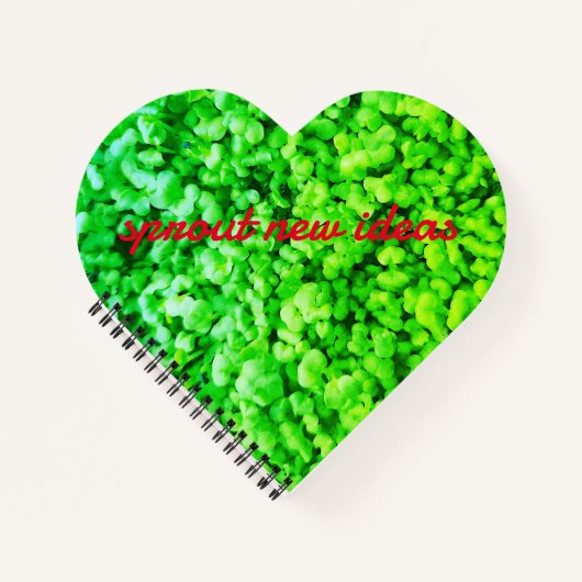 notitieblok van nieuwe ideeën notitieboek (Voorkant)