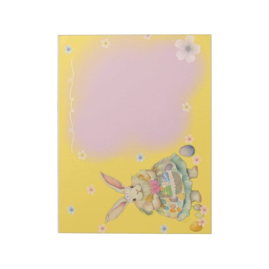 Notitieblok van paashaas (Linkerzijde)