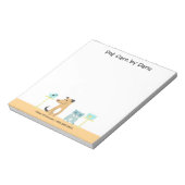 Notitieblok van Pet Sitter (Linkerzijde)