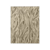 notitieblok van plankjes met houtwaren (Linkerzijde)