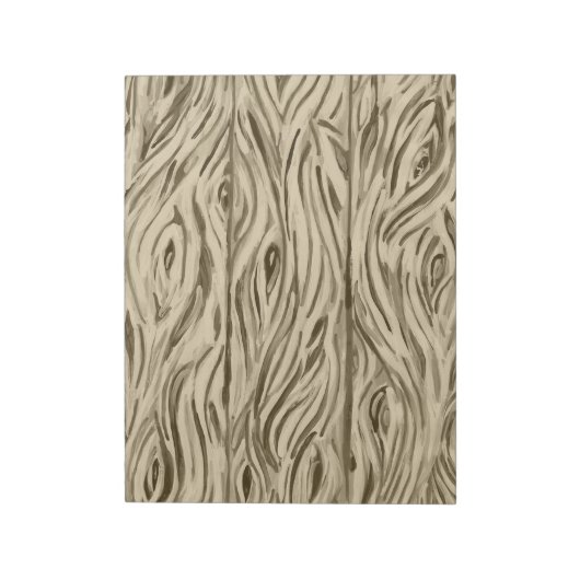 notitieblok van plankjes met houtwaren (Linkerzijde)