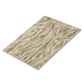 notitieblok van plankjes met houtwaren (Schuin)