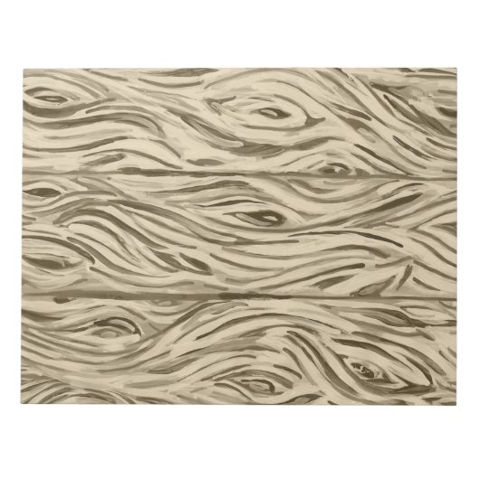 notitieblok van plankjes met houtwaren (Voorkant)