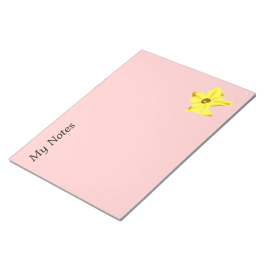 Notitieblok van pompoenbloem (Schuin)