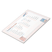 NOTITIEBLOK van reischecklist AANPASSEN (Schuin)