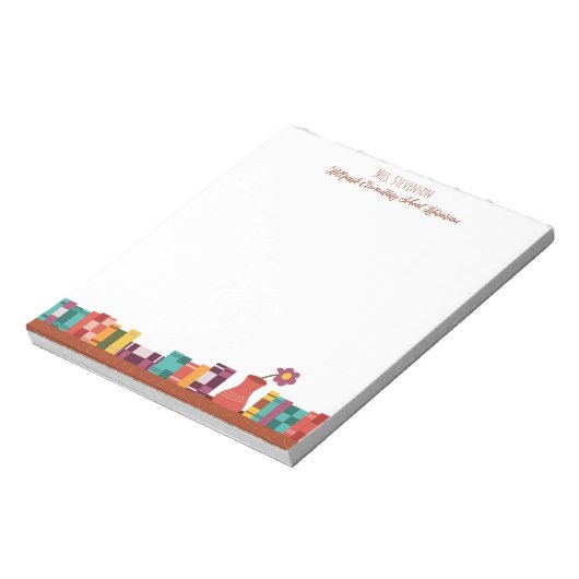 Notitieblok van schoolboekje (Linkerzijde)