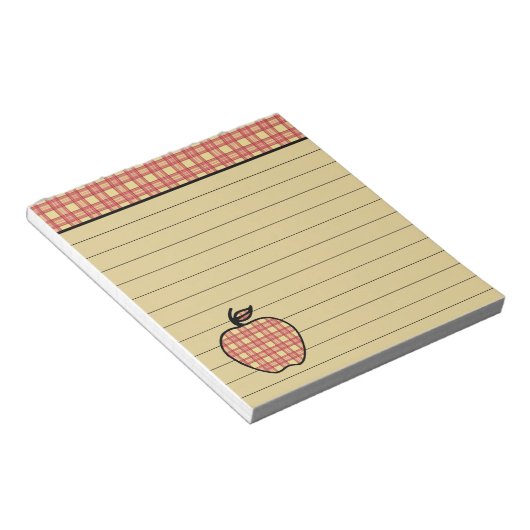 Notitieblok van spelApple (Schuin)