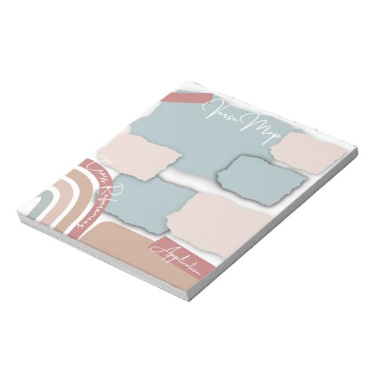 Notitieblok van Verse Map (Linkerzijde)