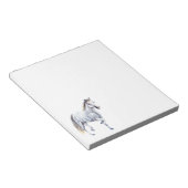 Notitieblok van witte paarden (Schuin)