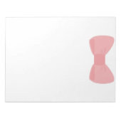 Notitieblok van zoete roze boog (Voorkant)