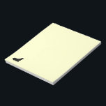 Notitieblok - Verzegeling in Silhouette<br><div class="desc">Zegel in zwart silhouet,  zit aan de linker onderkant.</div>
